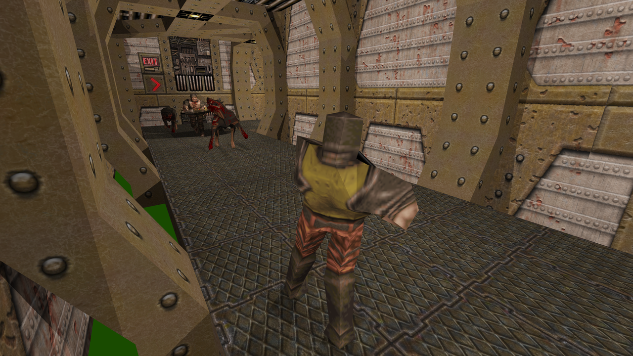 e1m1 with textures